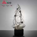 Luminous Glass Christmas Tree set Ins Decorate Light